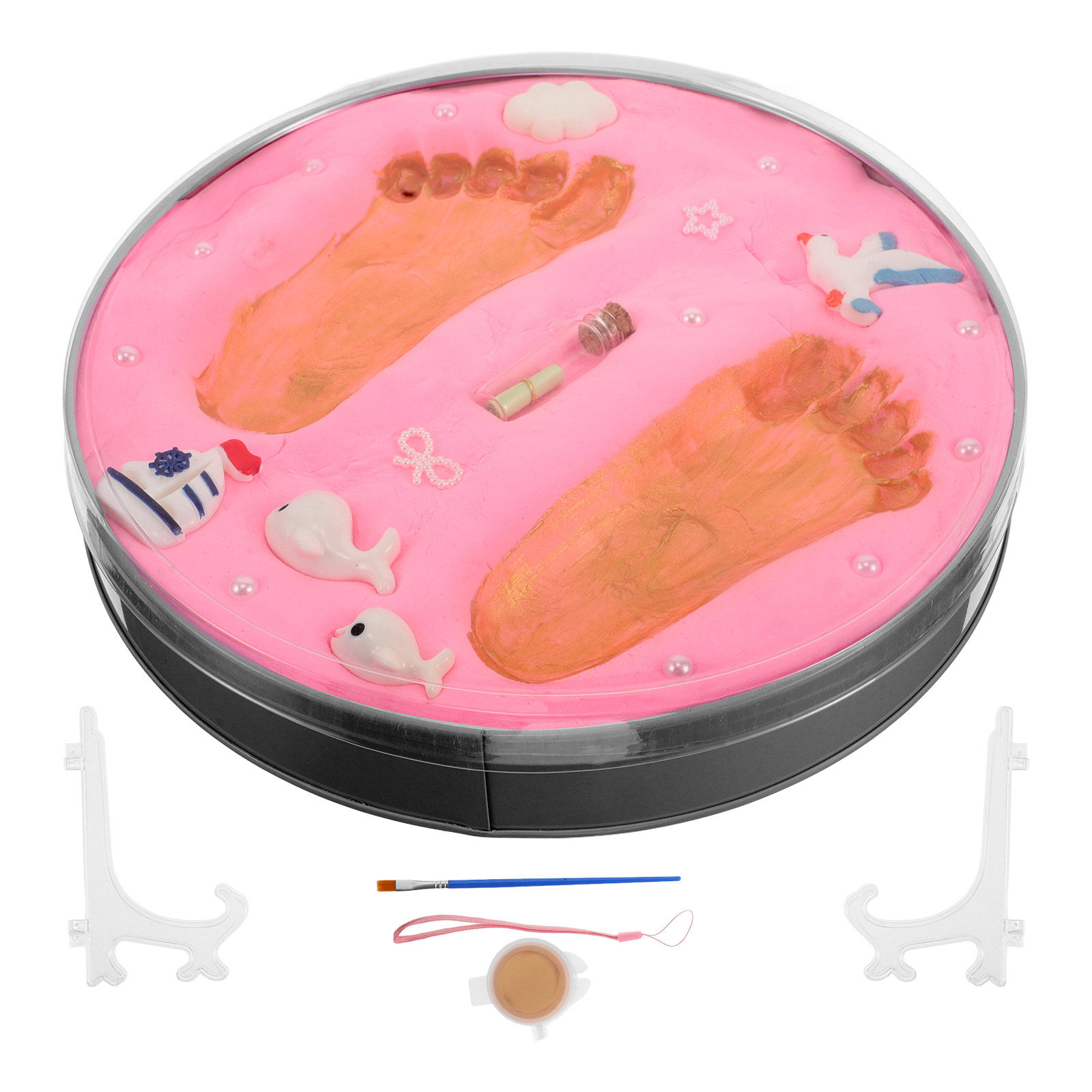 Baby Nursery Kit - Baby Handprint Footprint Kit Newborn Memorial
