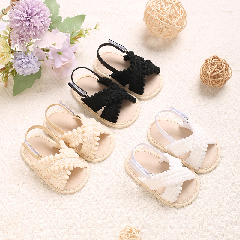 Baby Nursery Embroidery - Newborn Baby Girls Mary Jane Flats