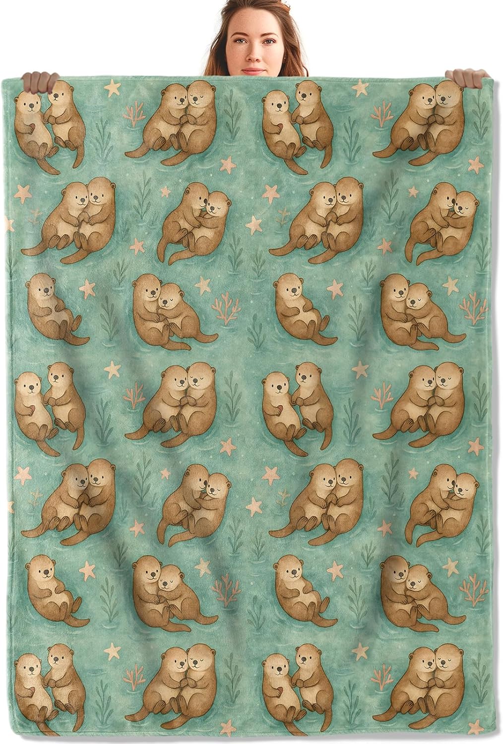 Baby Nursery Decor Ideas - Adorable Panda Bear Family Blanket Throw