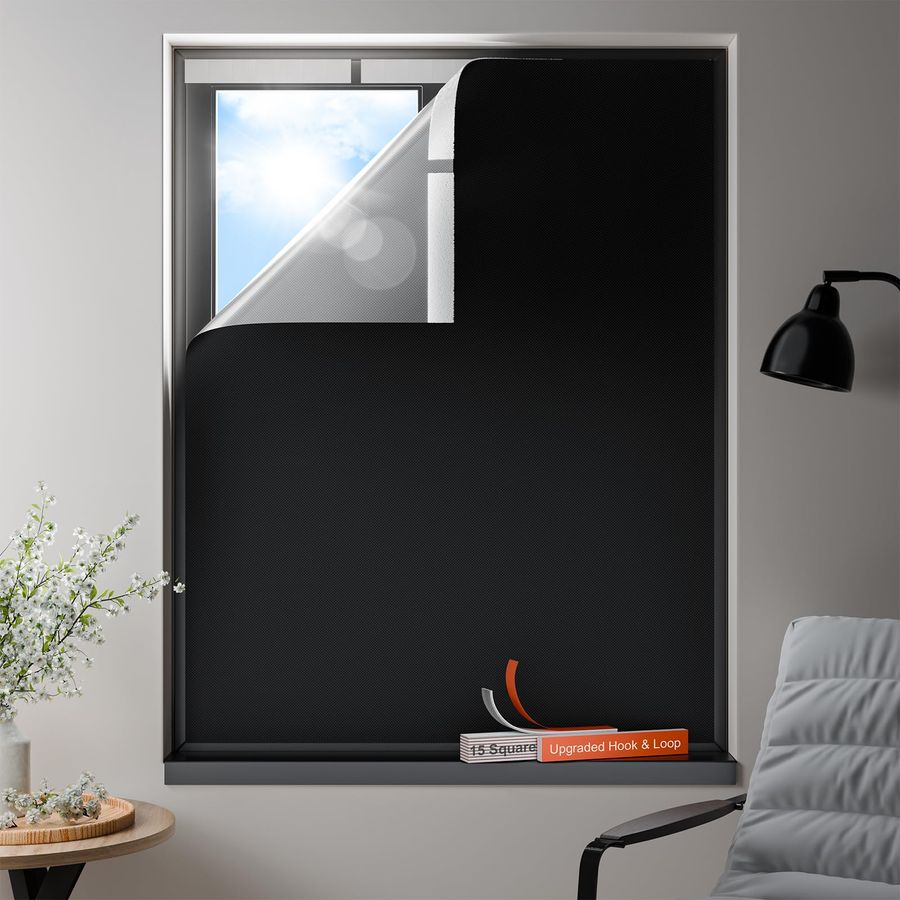 Baby Nursery Hooks - Blackout Curtains, Portable No Drill Window