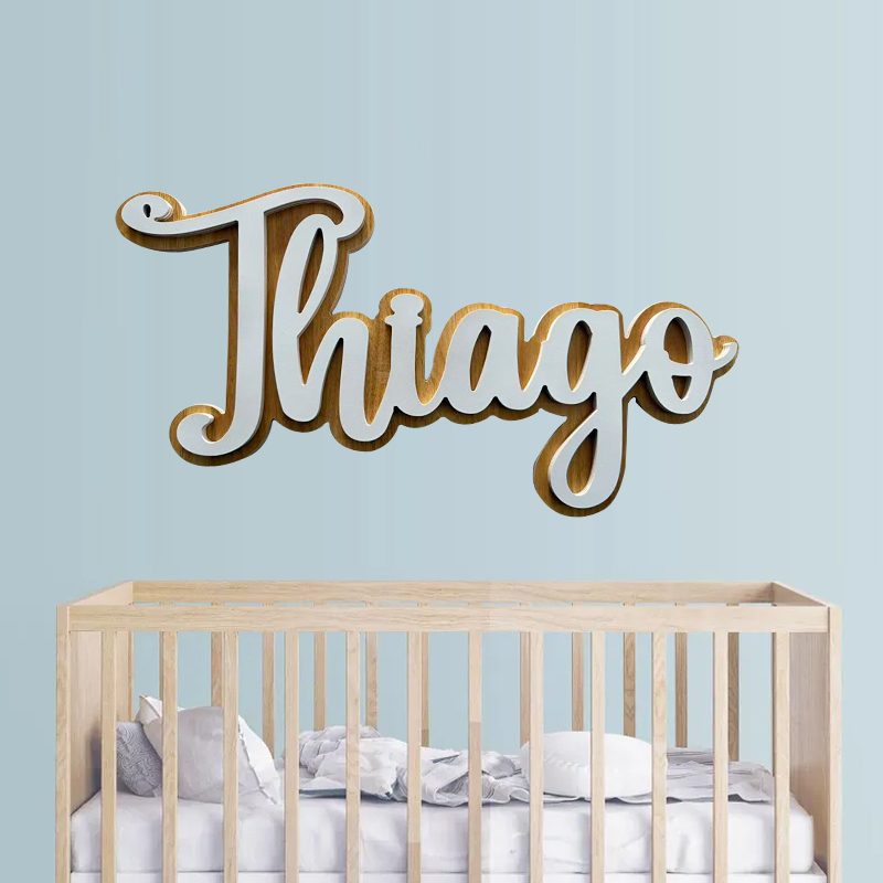 Customizable Layered Baby Name - đánh giá và giá Baby Nursery Decor Ideas