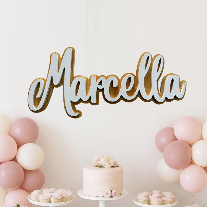 Customizable Layered Baby Name - đánh giá và giá Baby Nursery Decor Ideas
