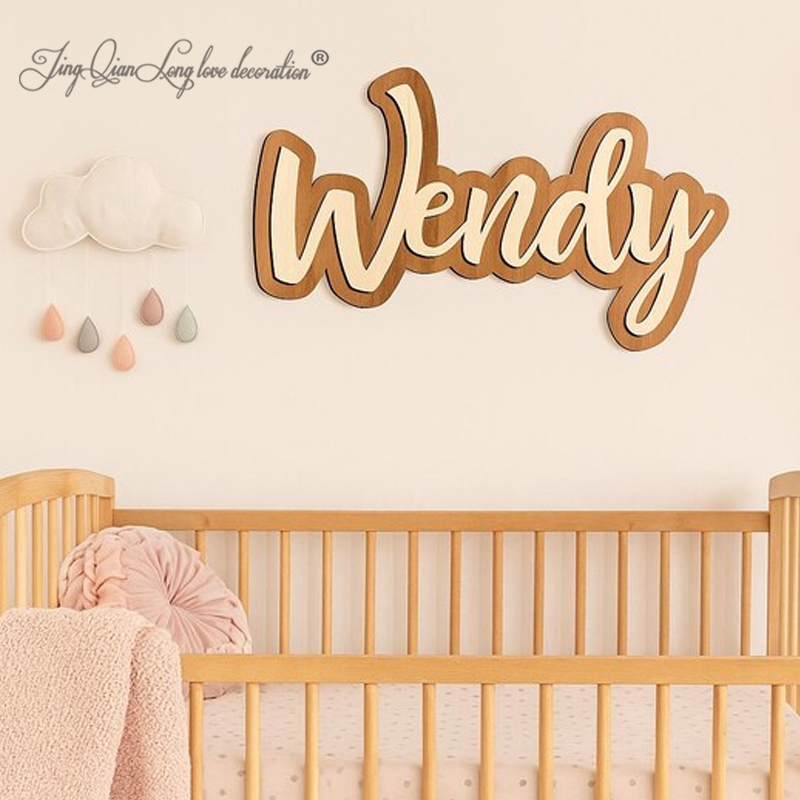 Customizable Layered Baby Name - đánh giá và giá Baby Nursery Decor Ideas