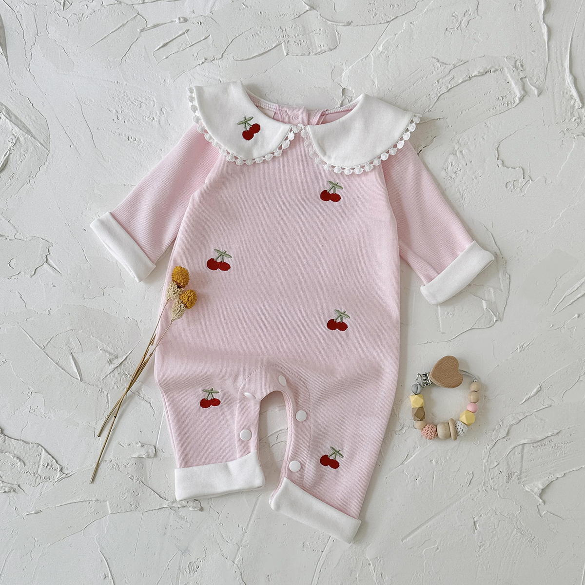 Sweet Cherry Embroidery Baby R - đánh giá và giá Baby Nursery Embroidery