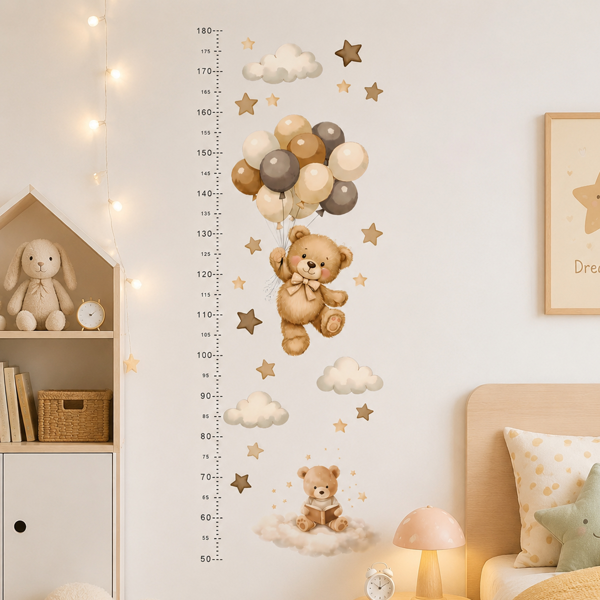 Bohemia Cute Bear Height Chart - đánh giá và giá Baby Nursery Package