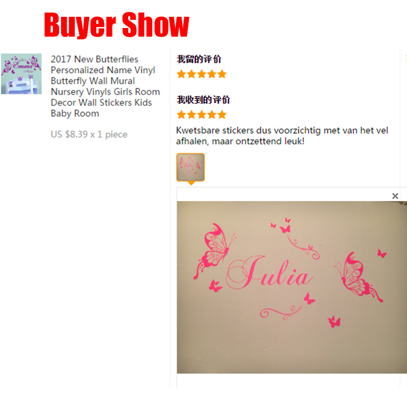 New Butterflies Personalized N - đánh giá và giá Baby Nursery Furniture