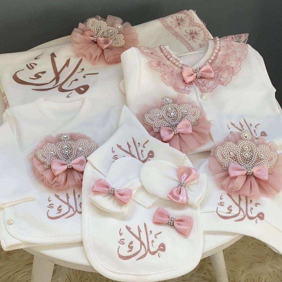 Dollbling 5pcs Newborn Welcome - đánh giá và giá Baby Nursery Embroidery