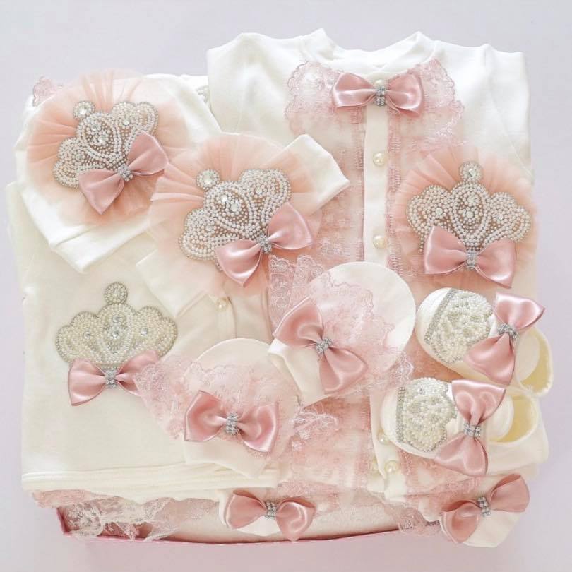 Dollbling 5pcs Newborn Welcome - đánh giá và giá Baby Nursery Embroidery