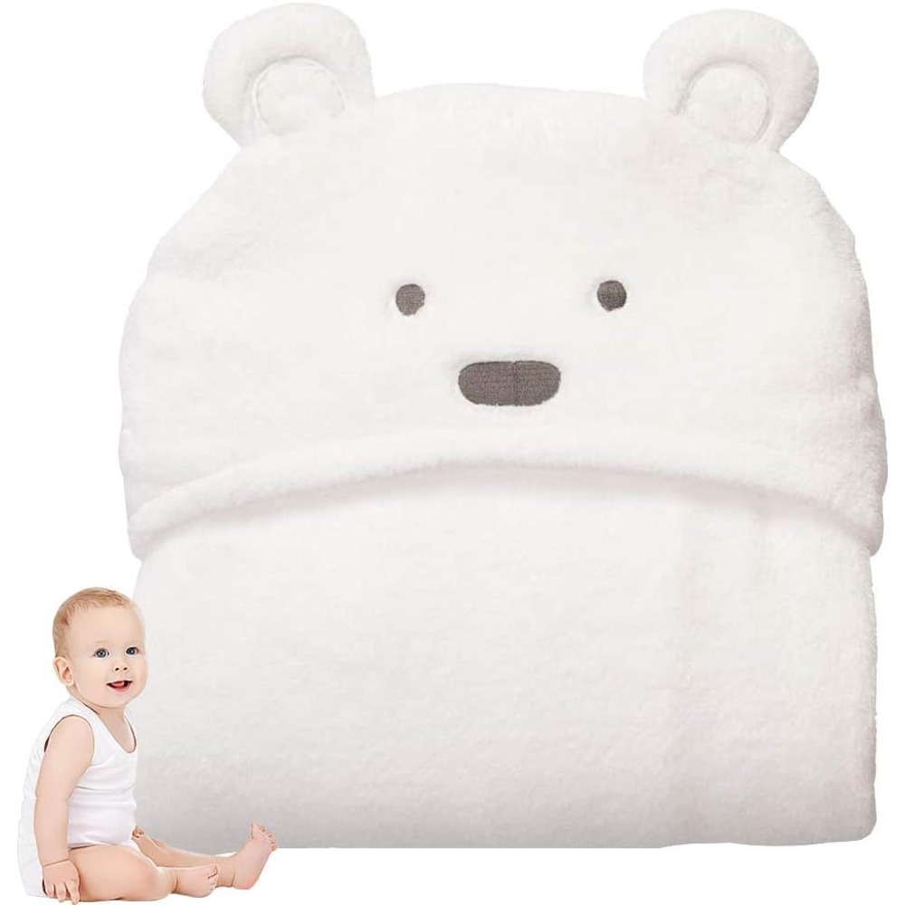 Cute Bear Hooded Towel for Kid - đánh giá và giá Baby Nursery Girl