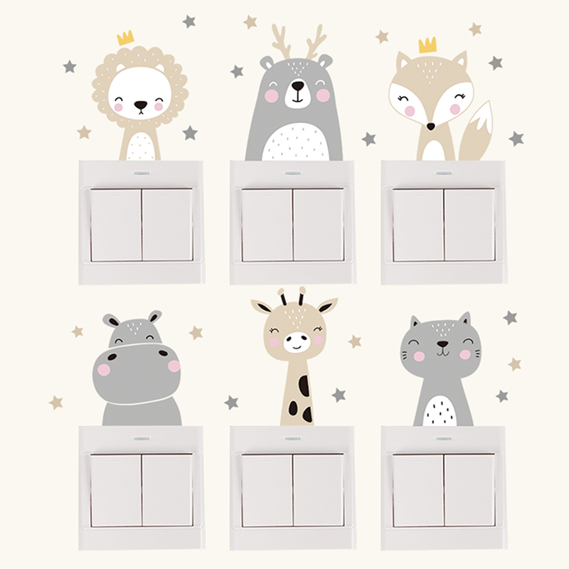 6pcs/set Boho Color Cute Smile - đánh giá và giá Baby Nursery Kit
