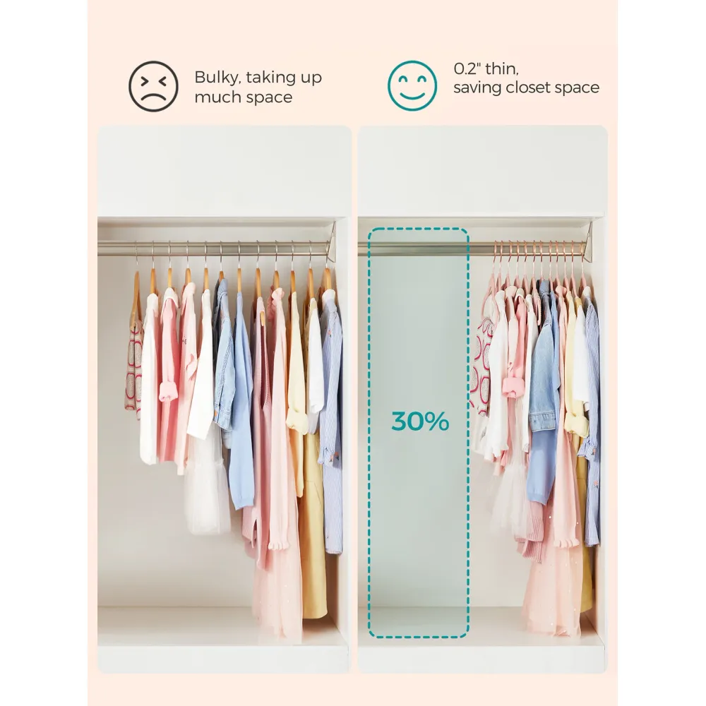 Baby Hangers Pack Of 50, Child - đánh giá và giá Baby Nursery Hooks