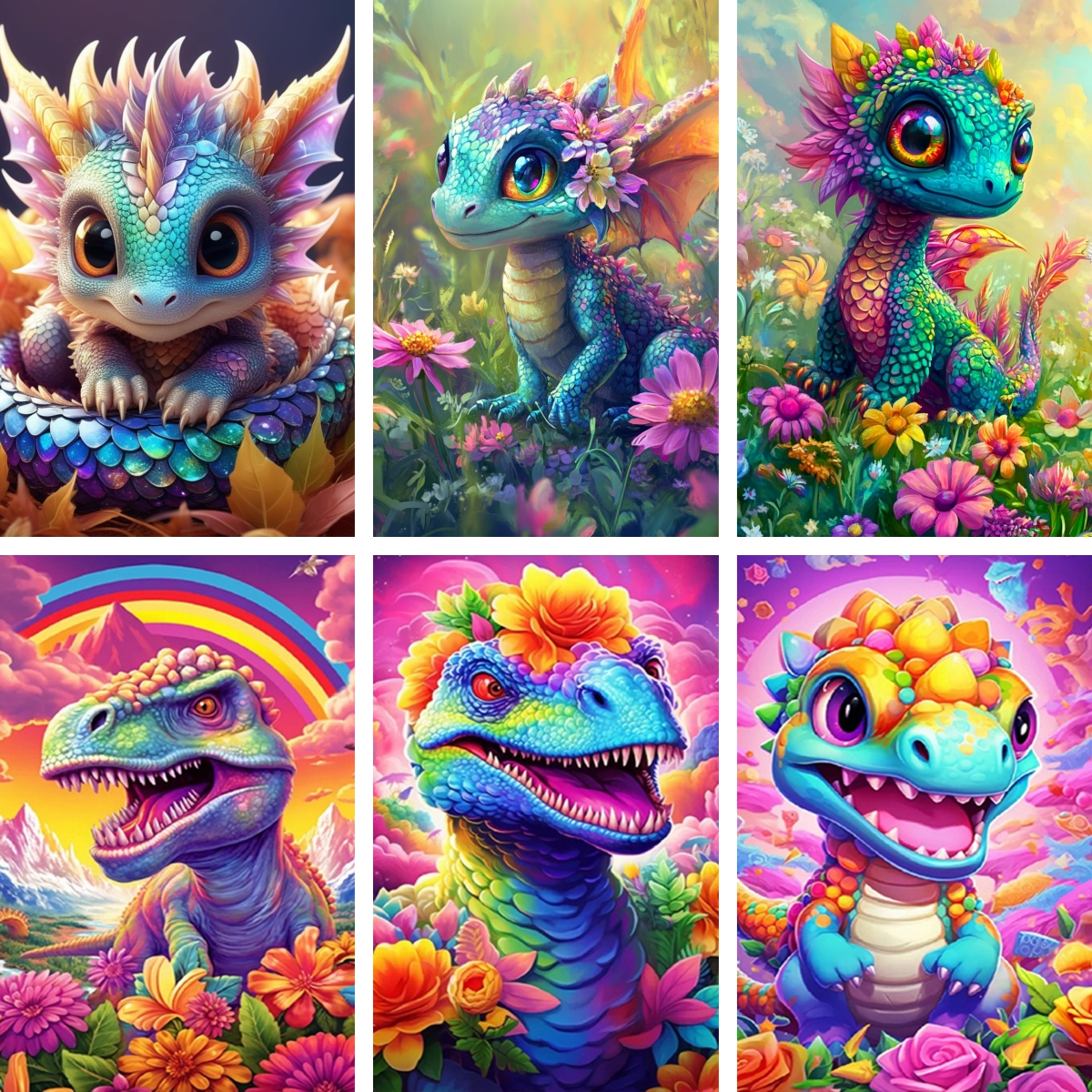5D Diamond Painting Dinosaur F - đánh giá và giá Baby Nursery Kit