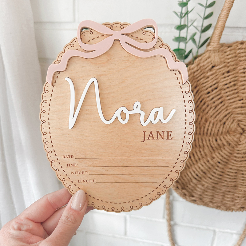 Custom Wooden Baby Name Sign B - đánh giá và giá Baby Nursery In Hospital