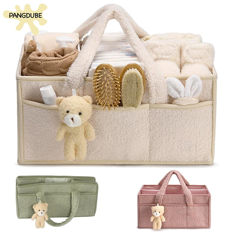 PANGDUBE Plush Diaper Stackers - đánh giá và giá Baby Nursery Package