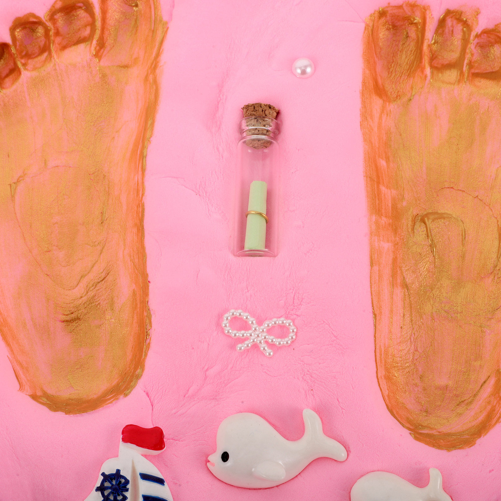 Baby Handprint Footprint Kit N - đánh giá và giá Baby Nursery Kit