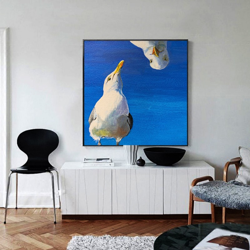 Funny Seagull Coastal Wall Art - đánh giá và giá Baby Nursery Decor Ideas