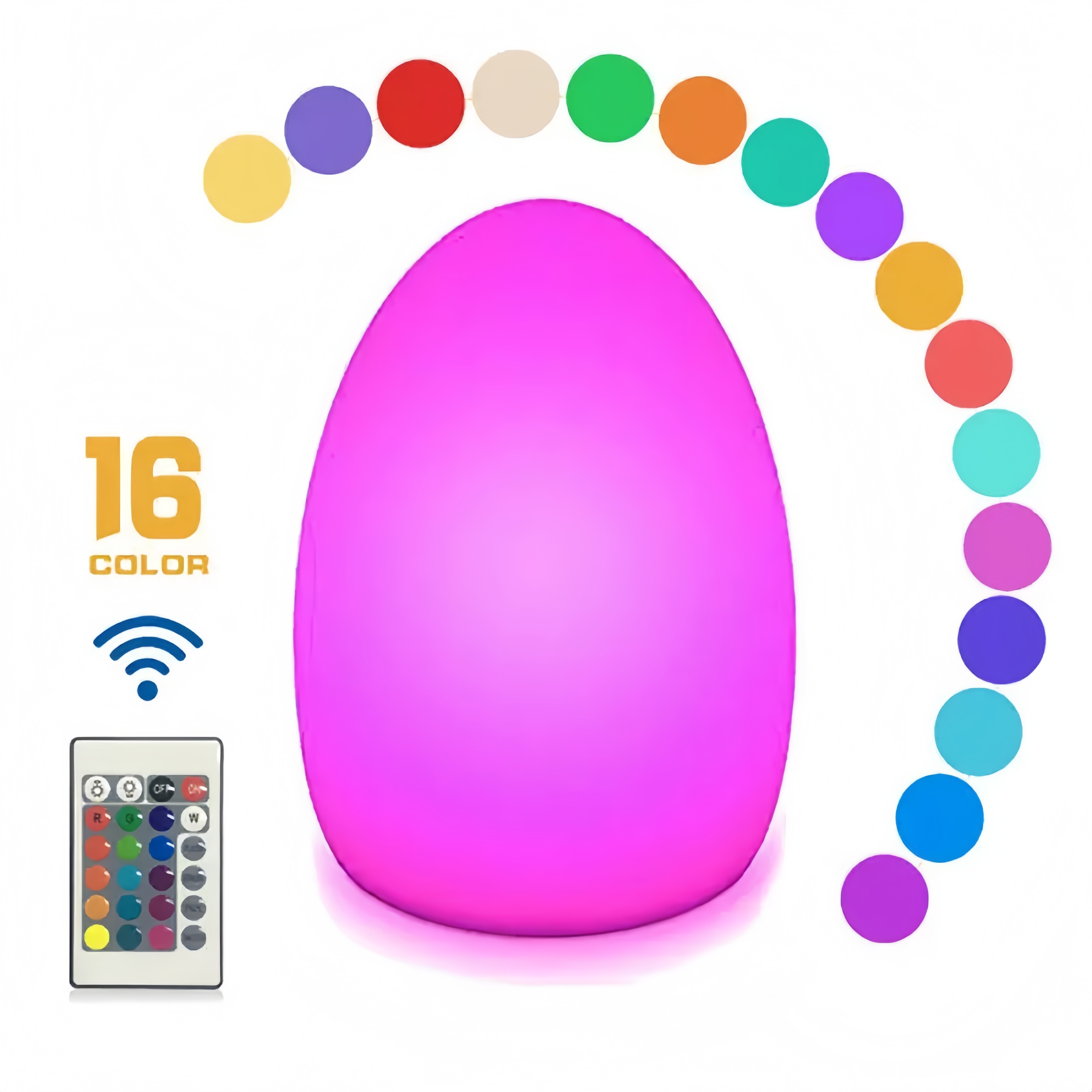 Baby Nursery Night Light LED E - đánh giá và giá Baby Nursery Egg Light
