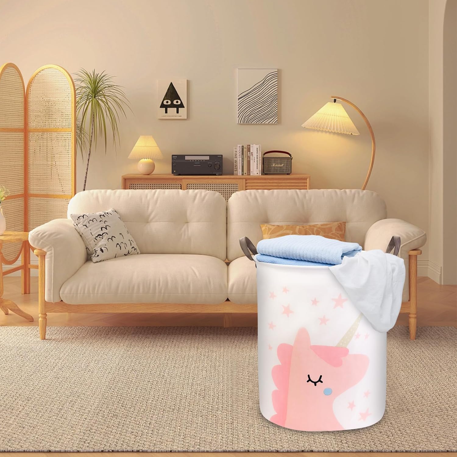 Kids Laundry Basket for Girls  - đánh giá và giá Baby Nursery Girl