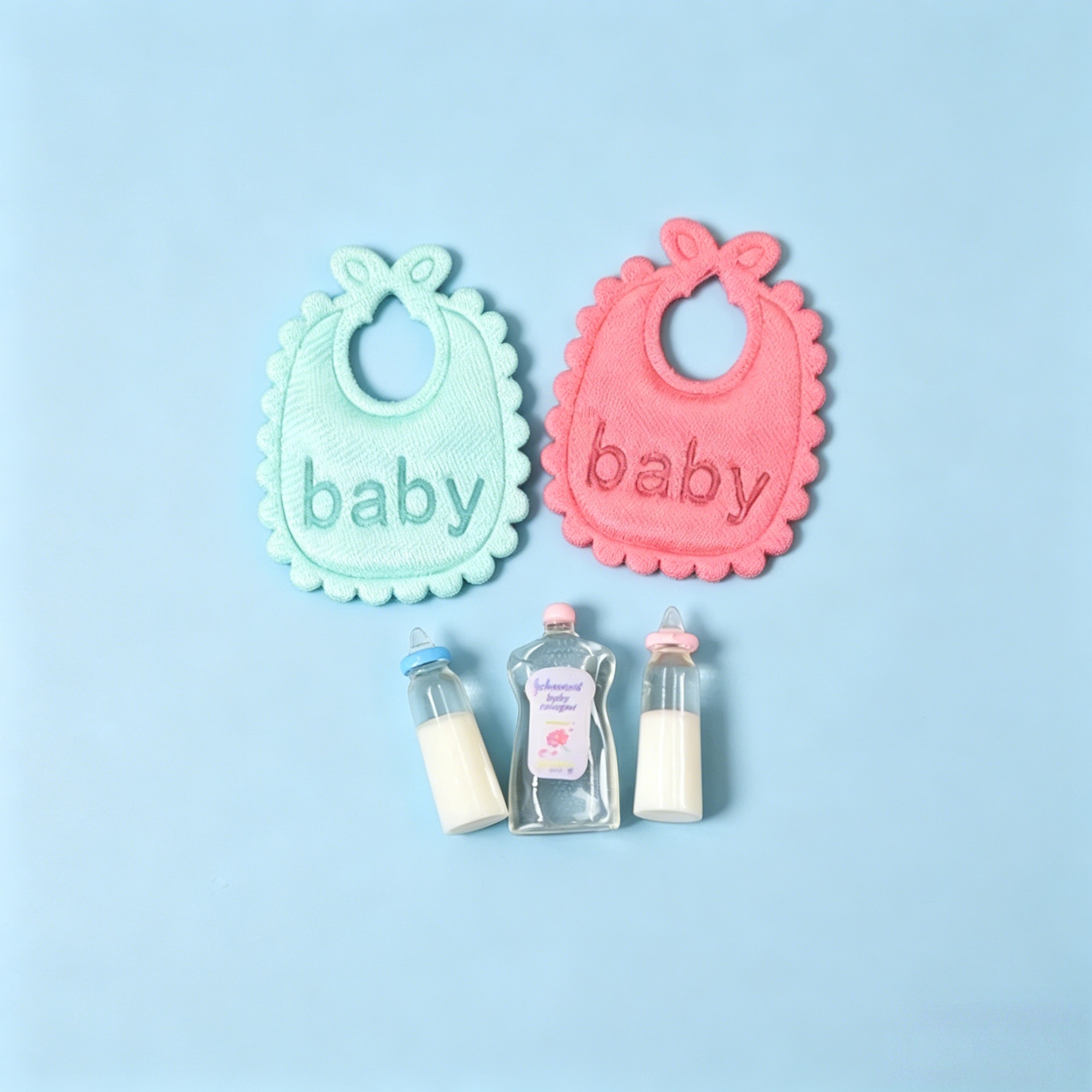 1:12 Scale Dollhouse Mini Baby - đánh giá và giá Baby Nursery Kit