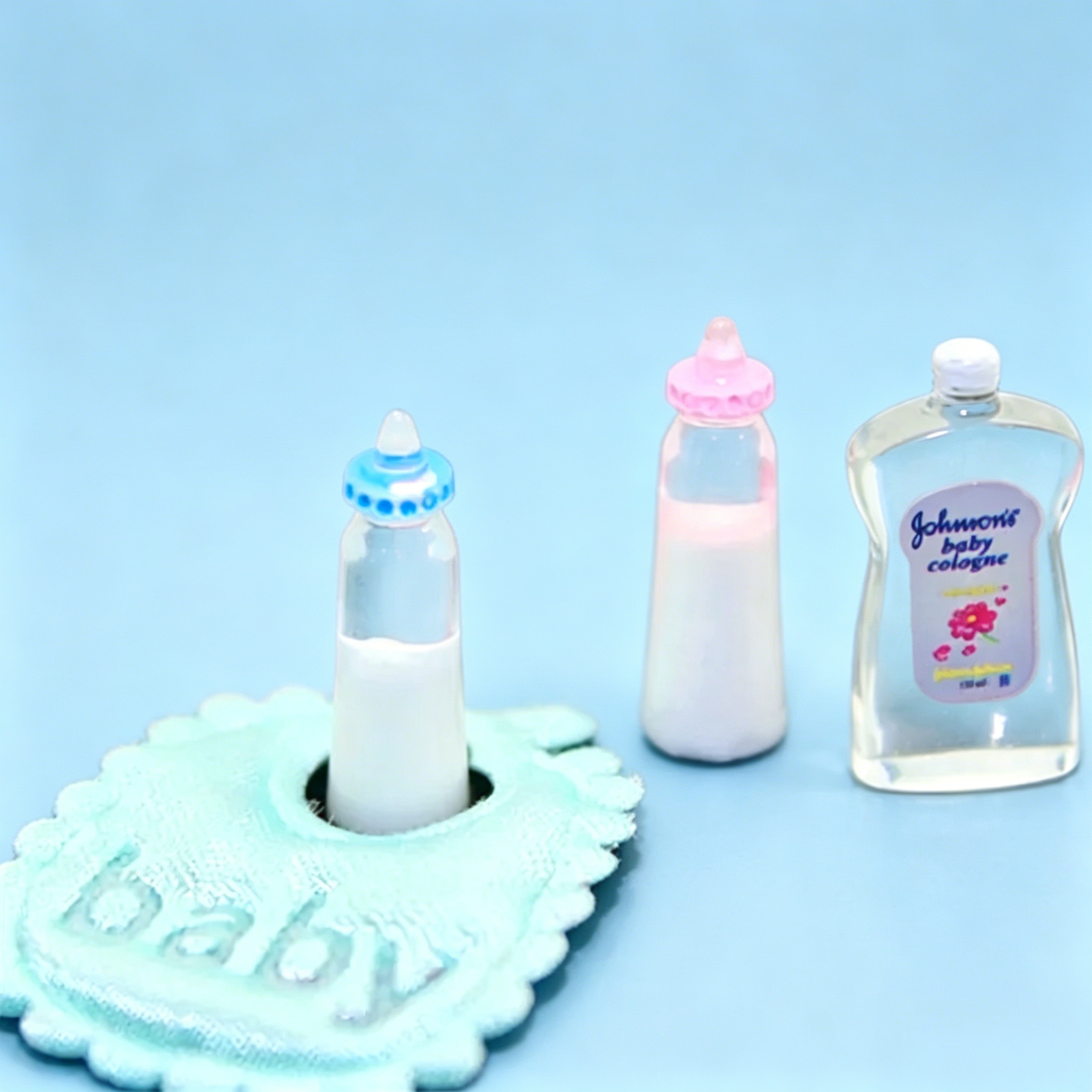1:12 Scale Dollhouse Mini Baby - đánh giá và giá Baby Nursery Kit