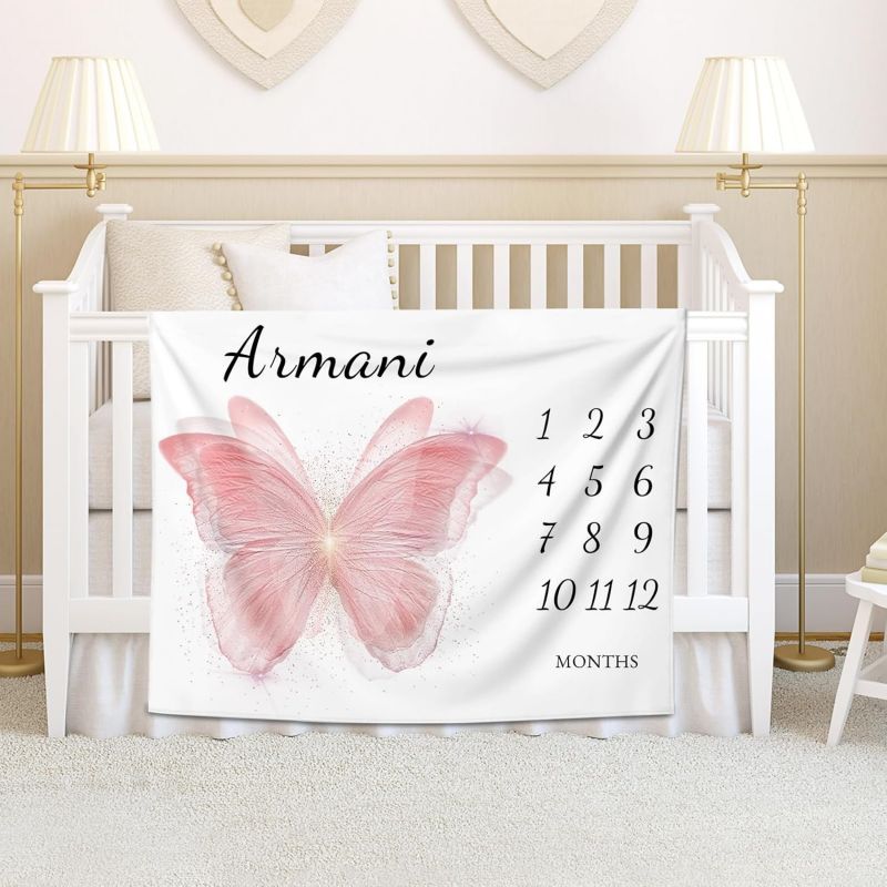 VIKAMA Pink Butterfly Baby Mil - đánh giá và giá Baby Nursery Girl