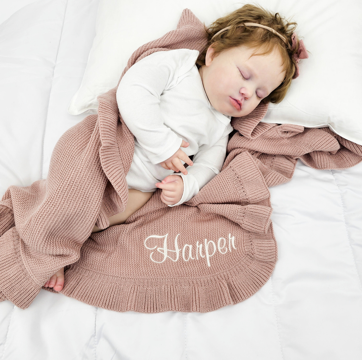 Personalized Knited Baby Blank - đánh giá và giá Baby Nursery Embroidery