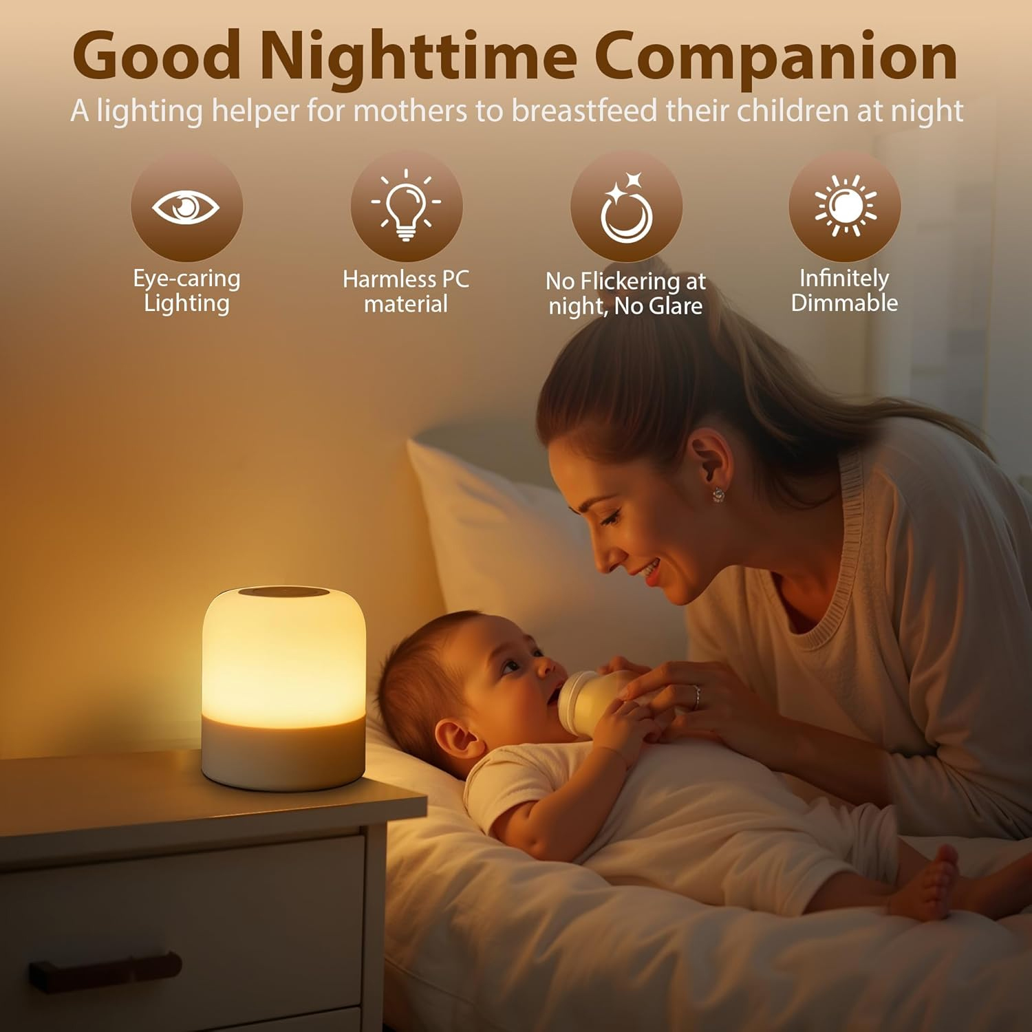 1pc Portable Baby Night Light, - đánh giá và giá Baby Nursery Egg Light