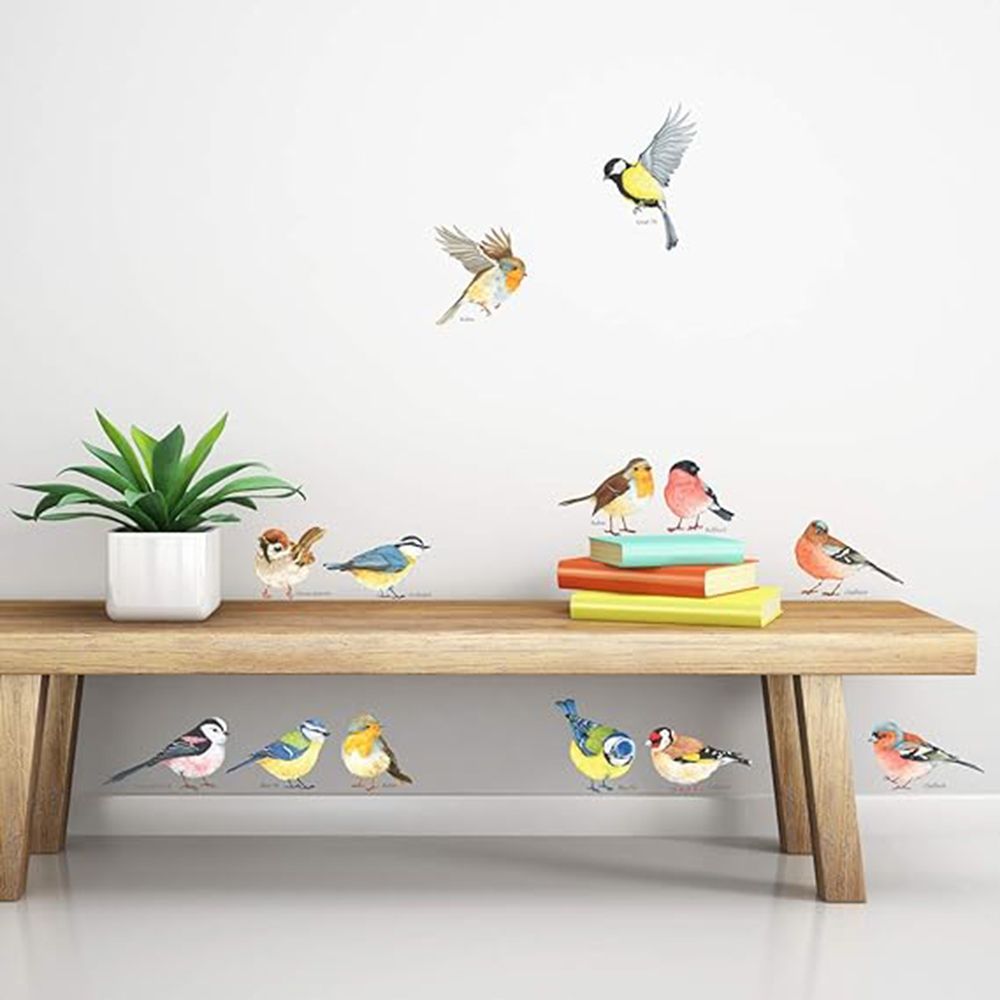 13pcs Little Birds Wall Sticke - đánh giá và giá Baby Nursery Furniture