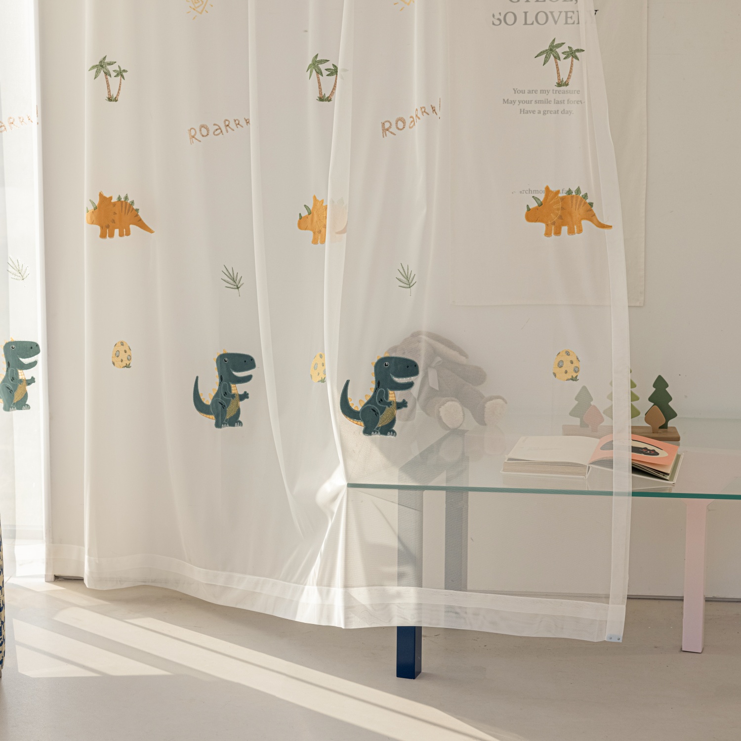 Blue Cartoon Dinosaur Kids Bla - đánh giá và giá Baby Nursery Embroidery