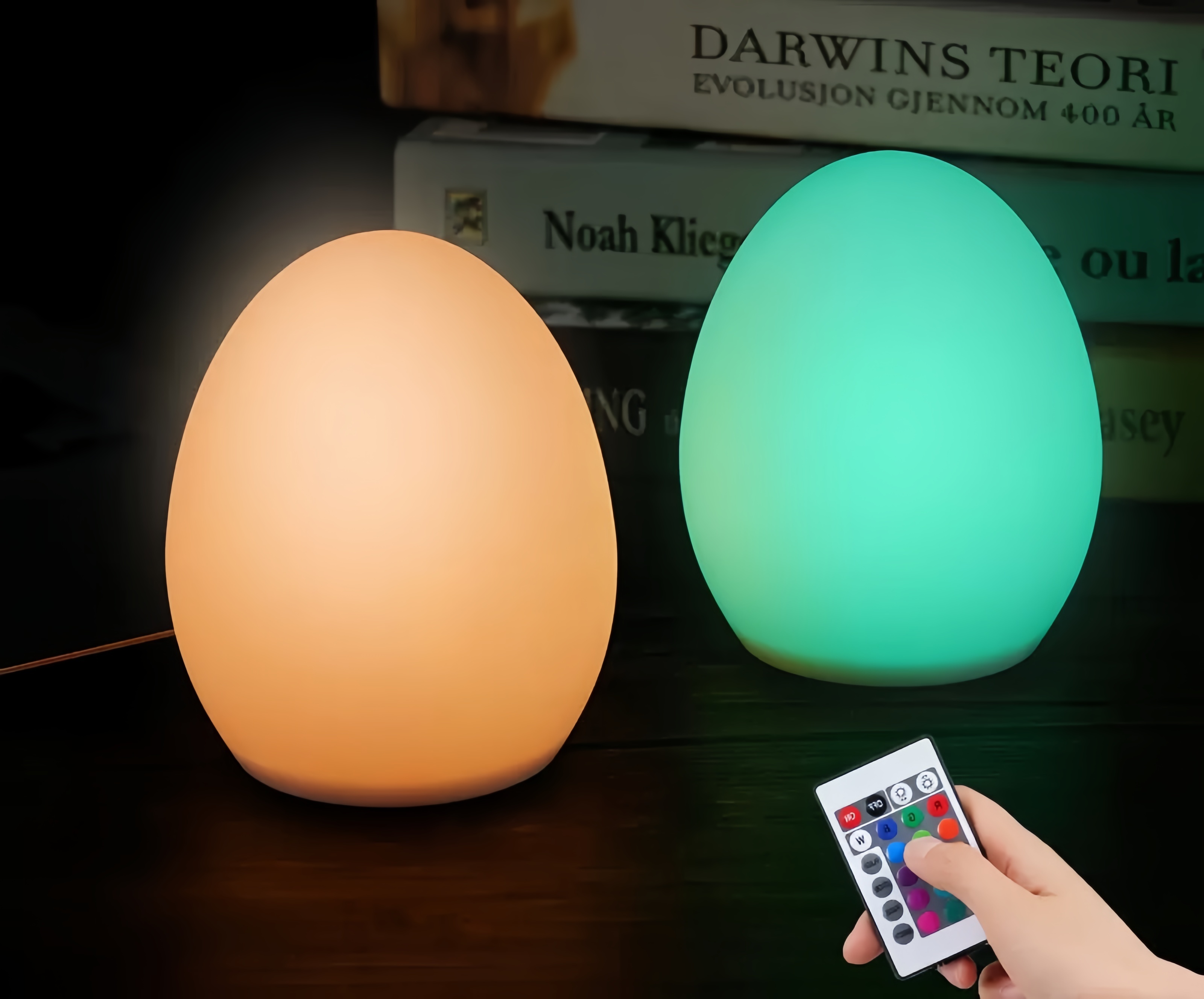 Baby Night Light LED Egg light - đánh giá và giá Baby Nursery Egg Light