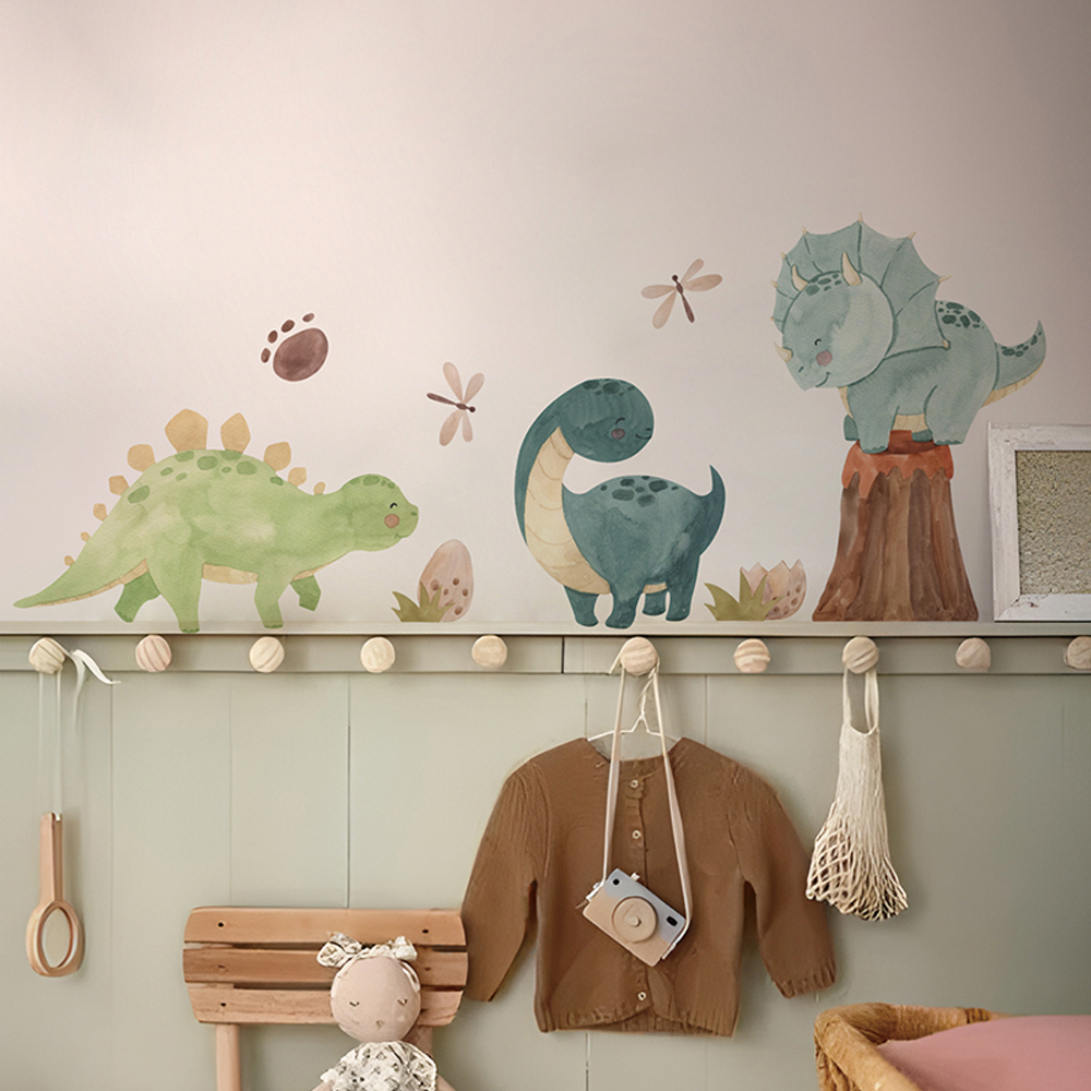 Dinosaur Wall Decals, Dino Alp - đánh giá và giá Baby Nursery Furniture