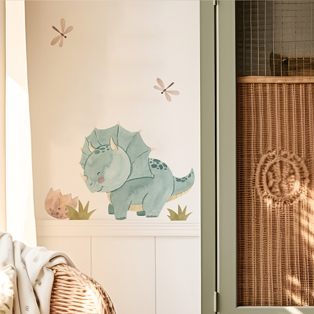 Dinosaur Wall Decals, Dino Alp - đánh giá và giá Baby Nursery Furniture