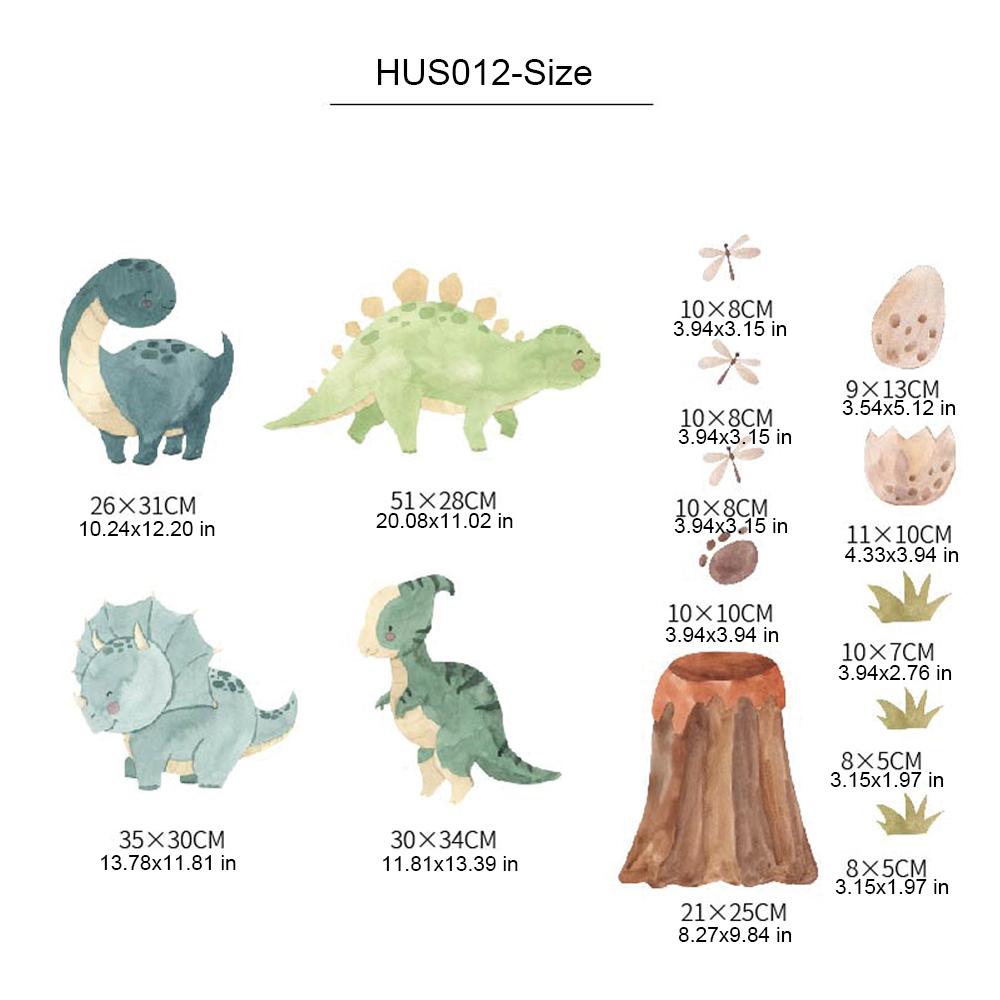 Dinosaur Wall Decals, Dino Alp - đánh giá và giá Baby Nursery Furniture