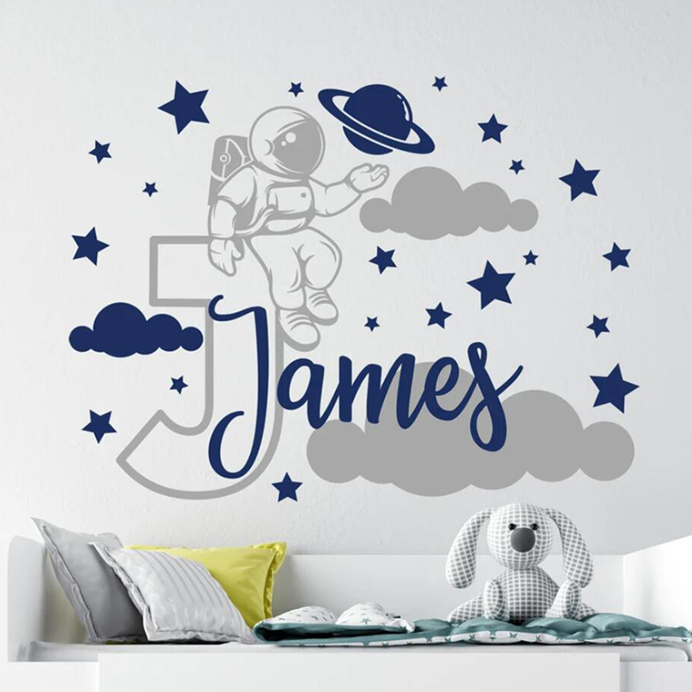 Custom Name Cartoon Space Astr - đánh giá và giá Baby Nursery Furniture