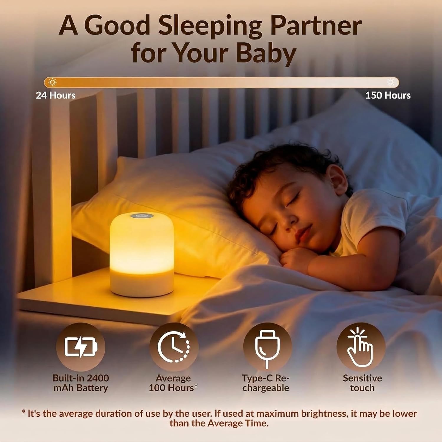 Portable Baby Night Light, 3 C - đánh giá và giá Baby Nursery Egg Light