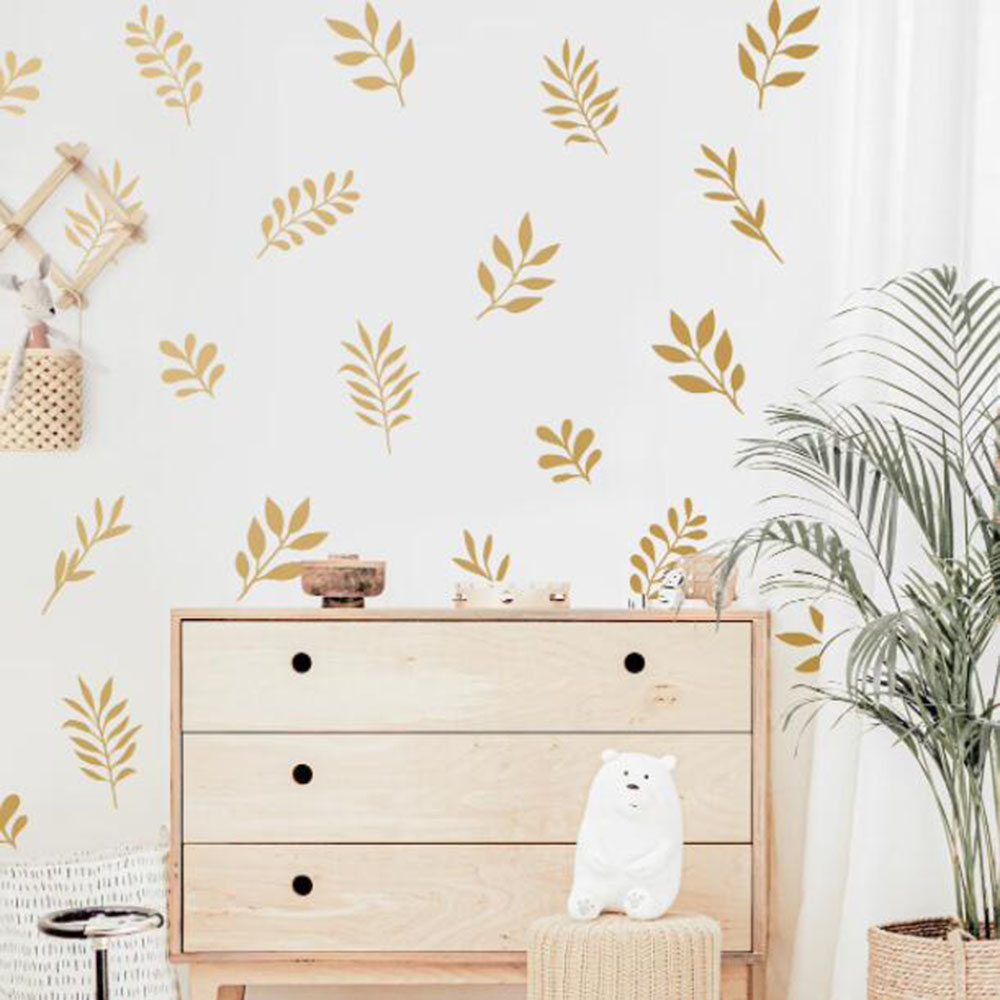 41Pcs Botanical Leaf Wall Stic - đánh giá và giá Baby Nursery Furniture