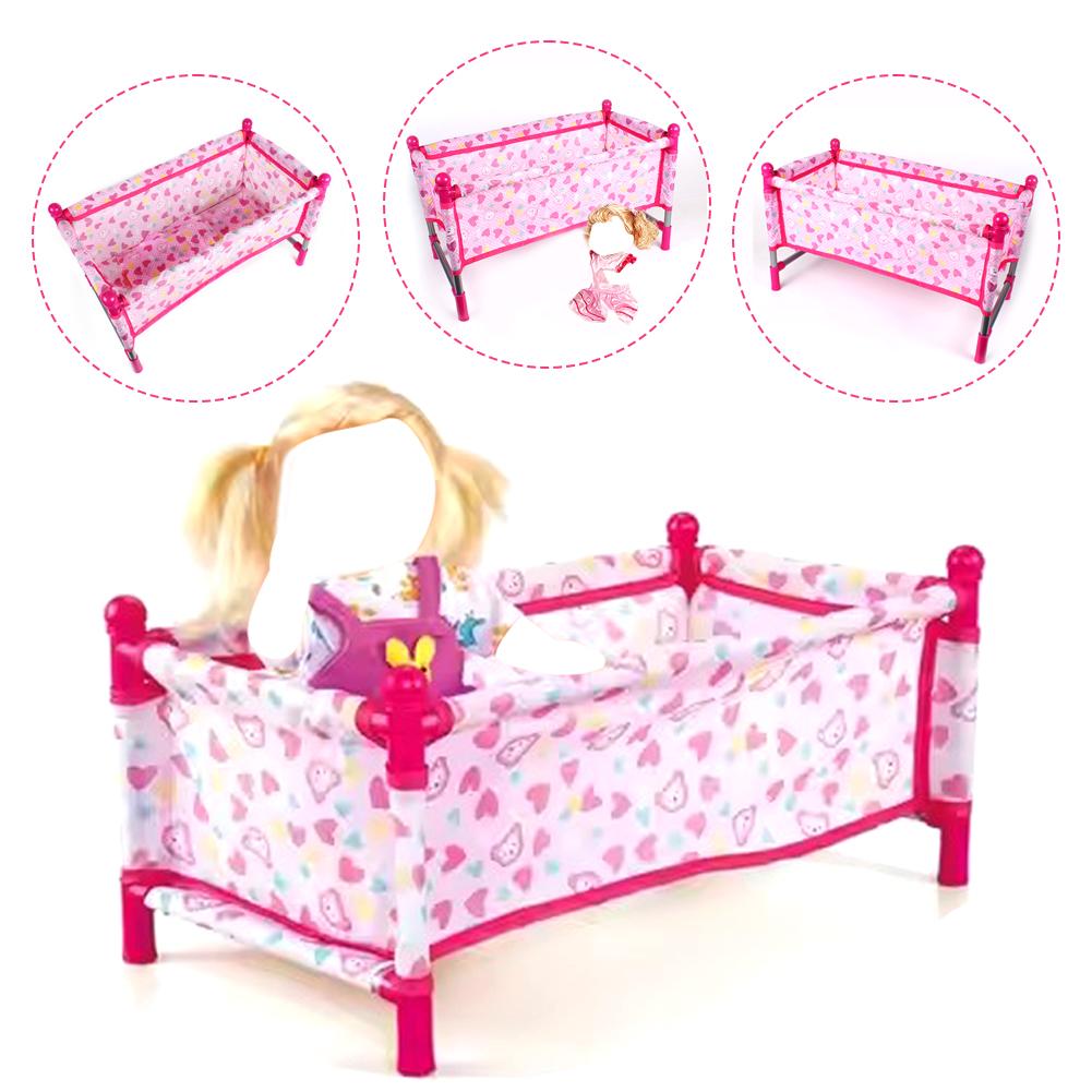 Toy Bed Simulation Baby Doll B - đánh giá và giá Baby Nursery Furniture
