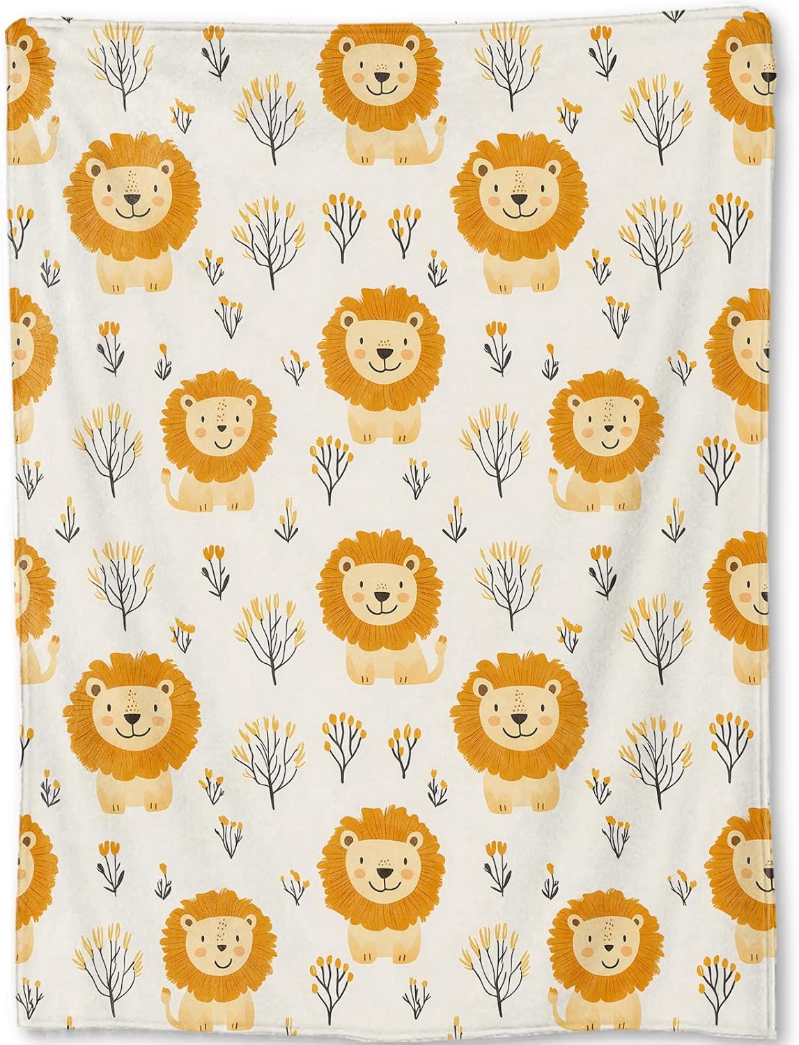 Ultra Soft Plush Lion Pattern  - đánh giá và giá Baby Nursery In Hospital