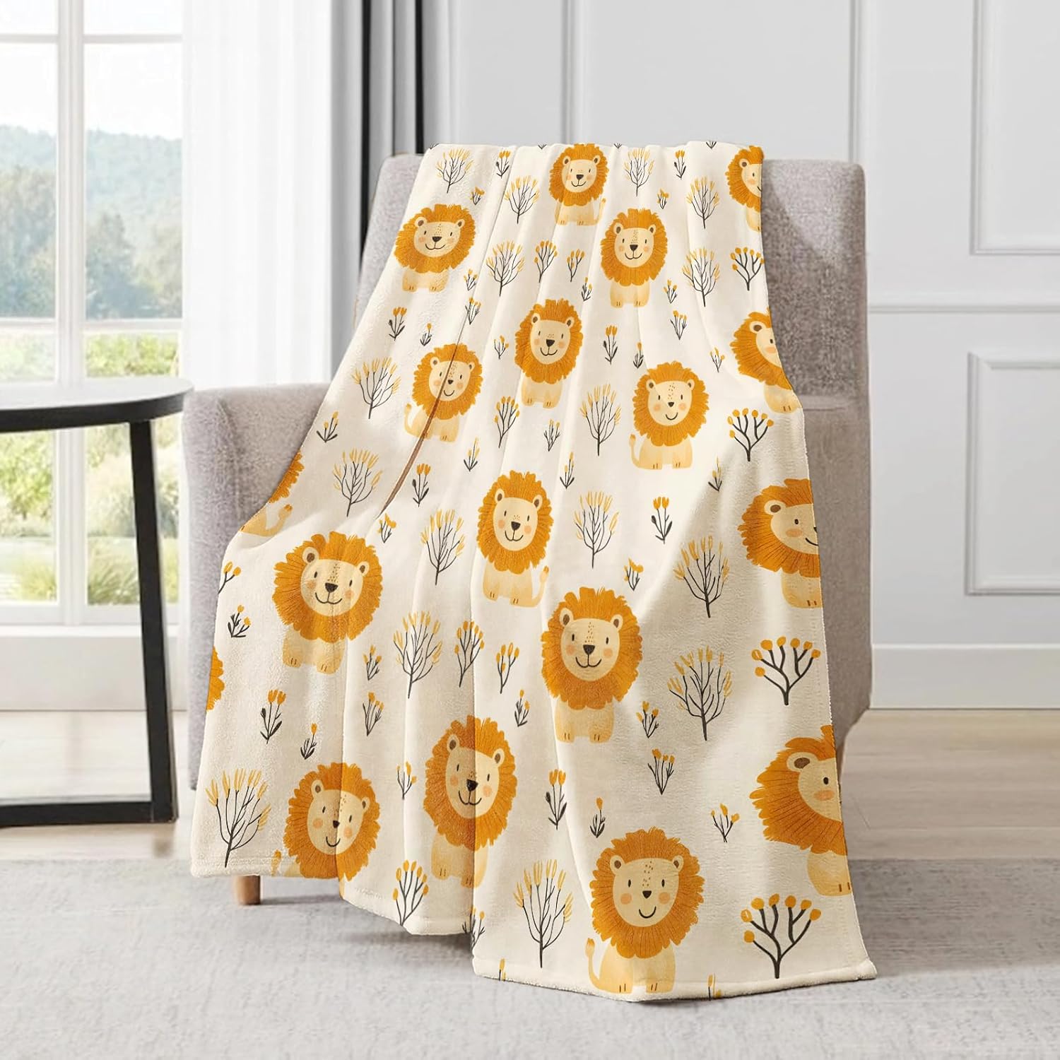 Ultra Soft Plush Lion Pattern  - đánh giá và giá Baby Nursery In Hospital
