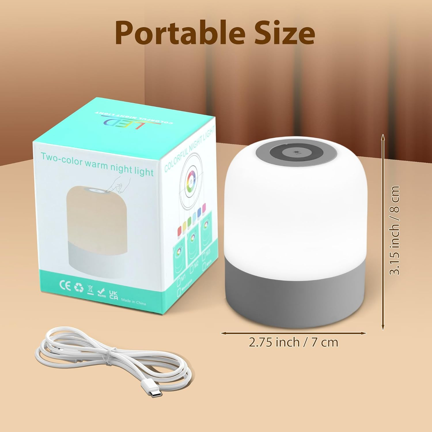 1pcPortable Baby Night Light,3 - đánh giá và giá Baby Nursery Egg Light
