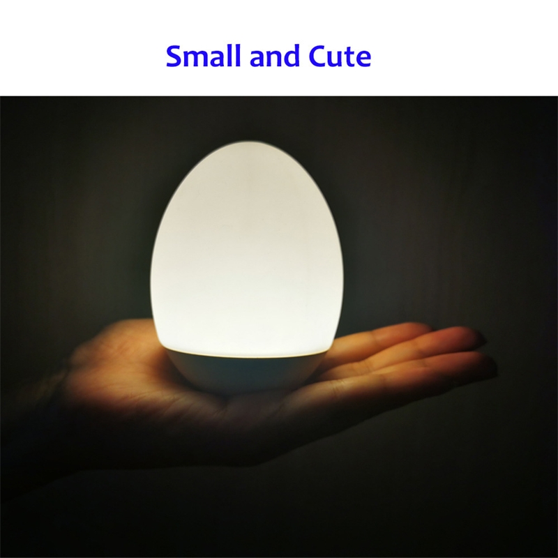 Egg Shaped Tap Night Light Usb - đánh giá và giá Baby Nursery Egg Light