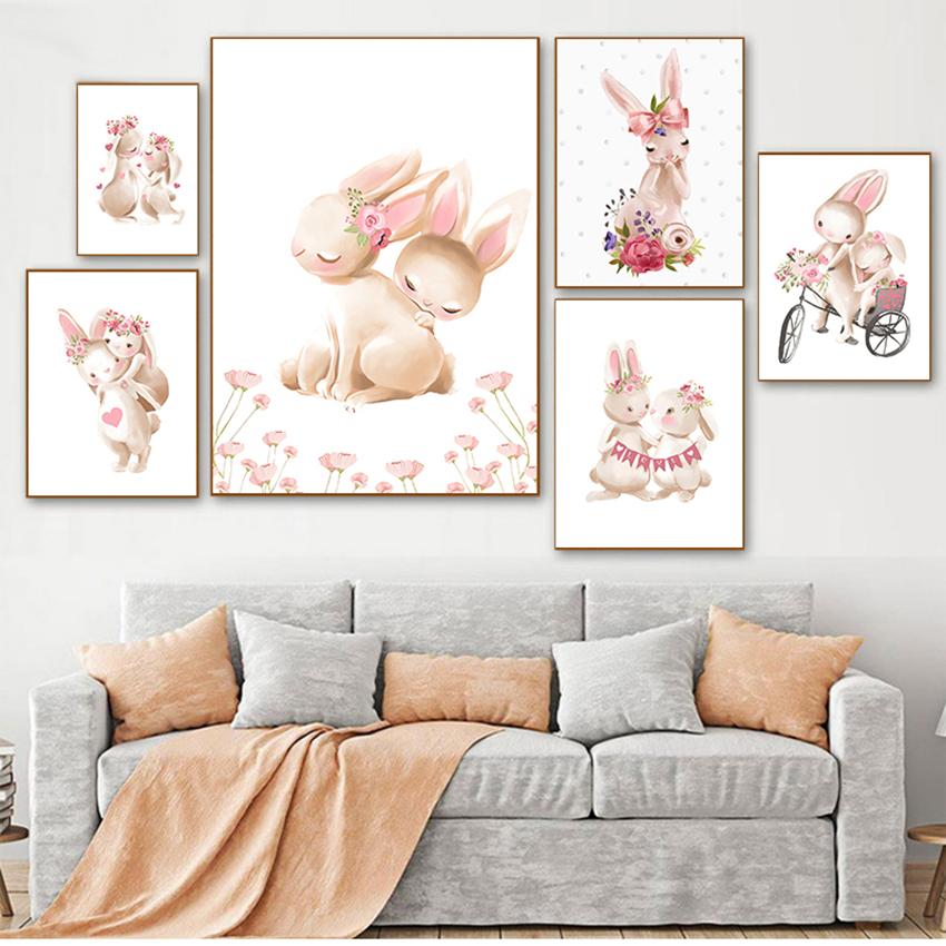 Pink Flowers Cartoon Picture G - đánh giá và giá Baby Nursery Girl