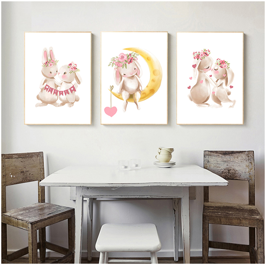 Pink Flowers Cartoon Picture G - đánh giá và giá Baby Nursery Girl