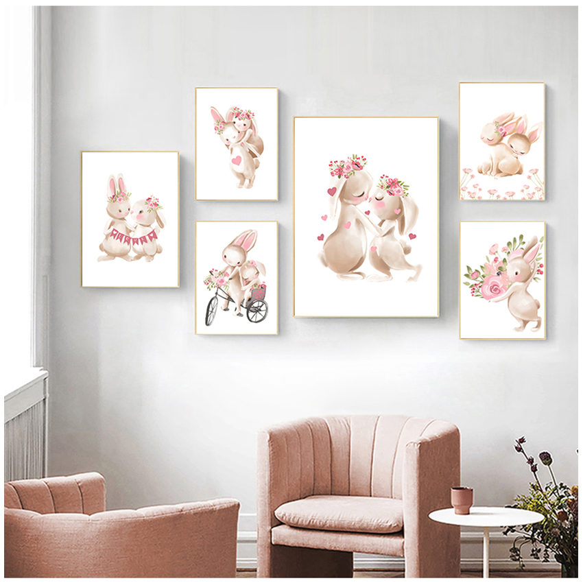 Pink Flowers Cartoon Picture G - đánh giá và giá Baby Nursery Girl