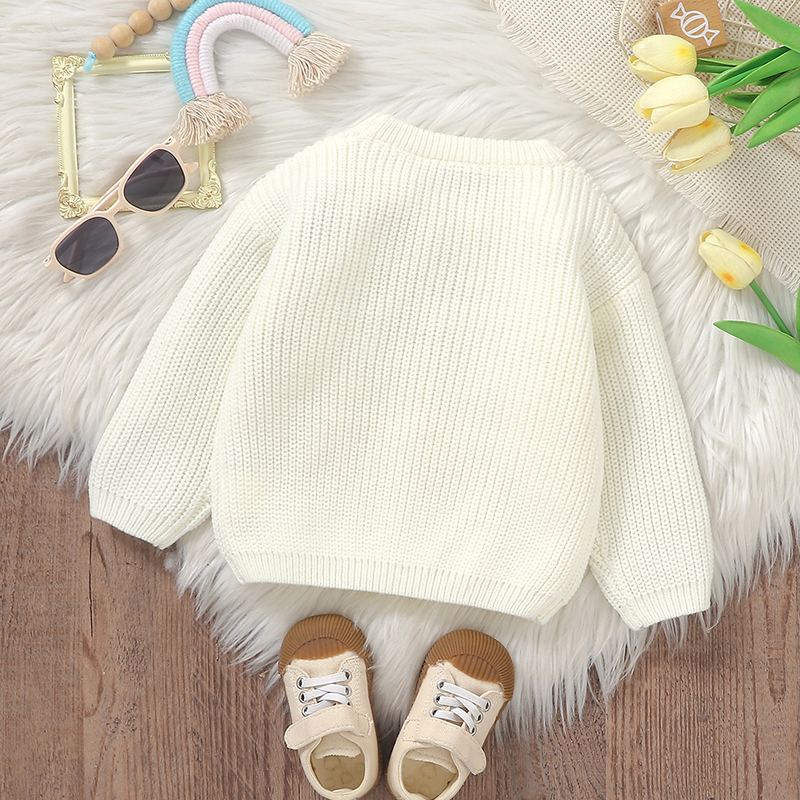 Baby Sweater Knitted Infant Bo - đánh giá và giá Baby Nursery Embroidery